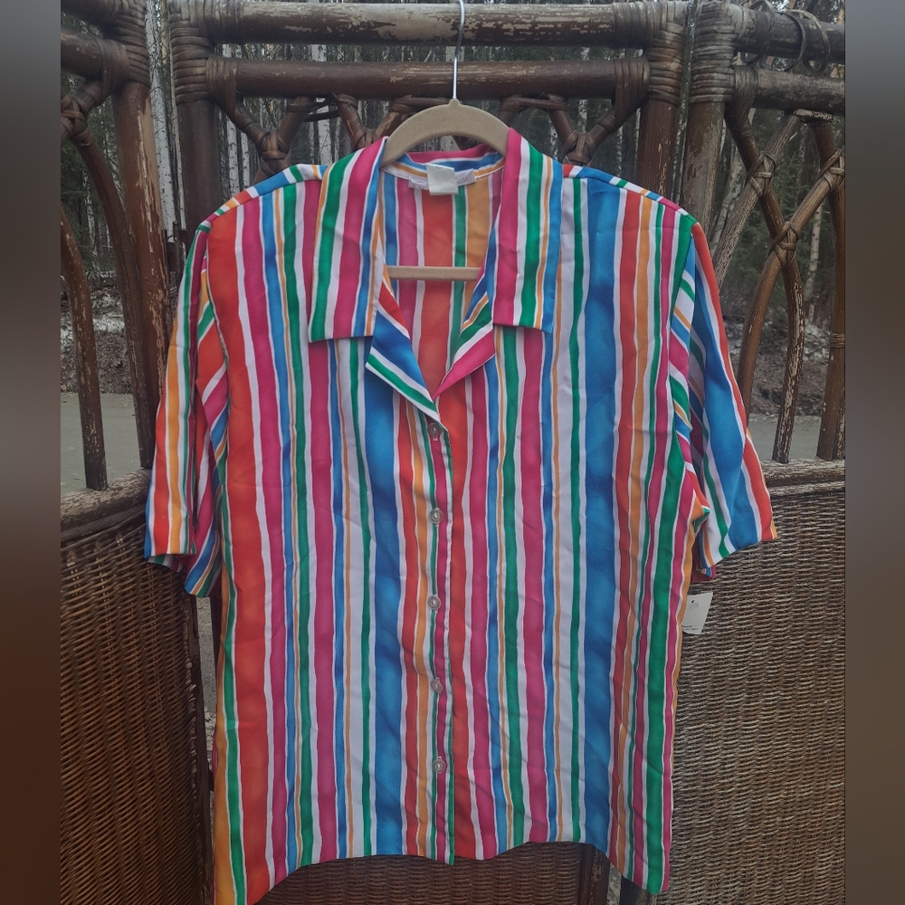 LA CHEMISE vintage large shirt 🌸💐⚘️🌺🌼🌻